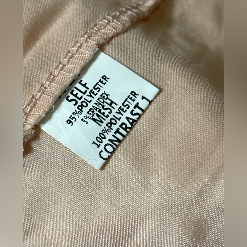 A Drea dress size small beautiful blush pink fit-n-flare sheer back mini dress‎ - Picture 10 of 10